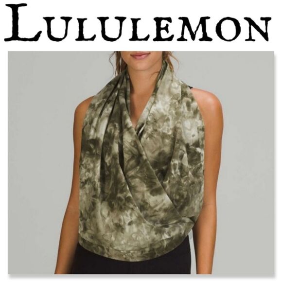 NWT Lululemon Customizable Snap Scarf - Picture 1 of 15
